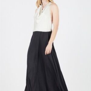 BCBGMaxAzria Black Maxi A-Line Dress
